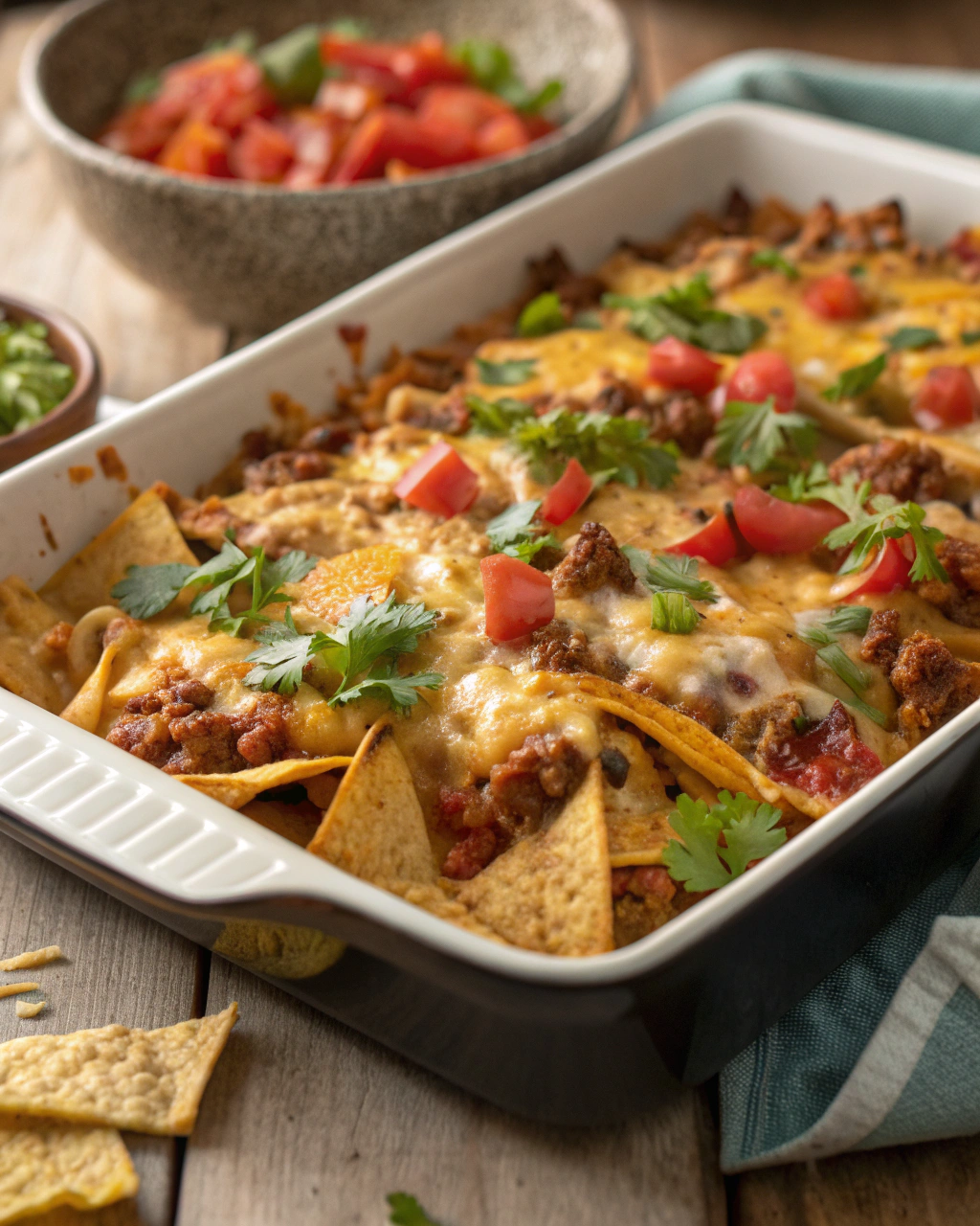 5-Ingredient Loaded Nacho Bake