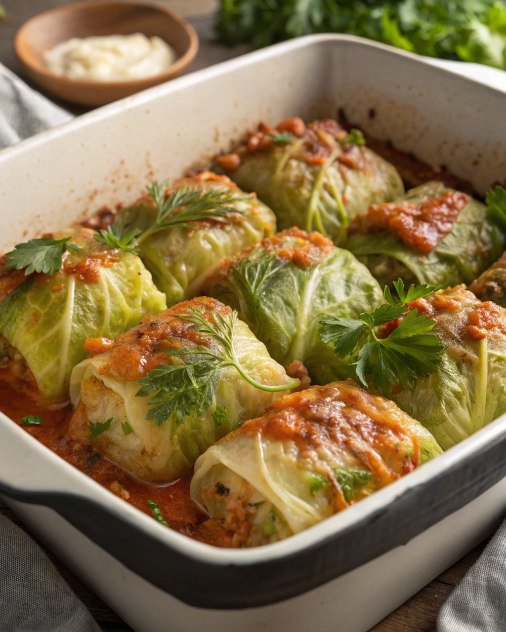 Cabbage Rolls Stuffed with Rice – Classic Recipes for Dinner