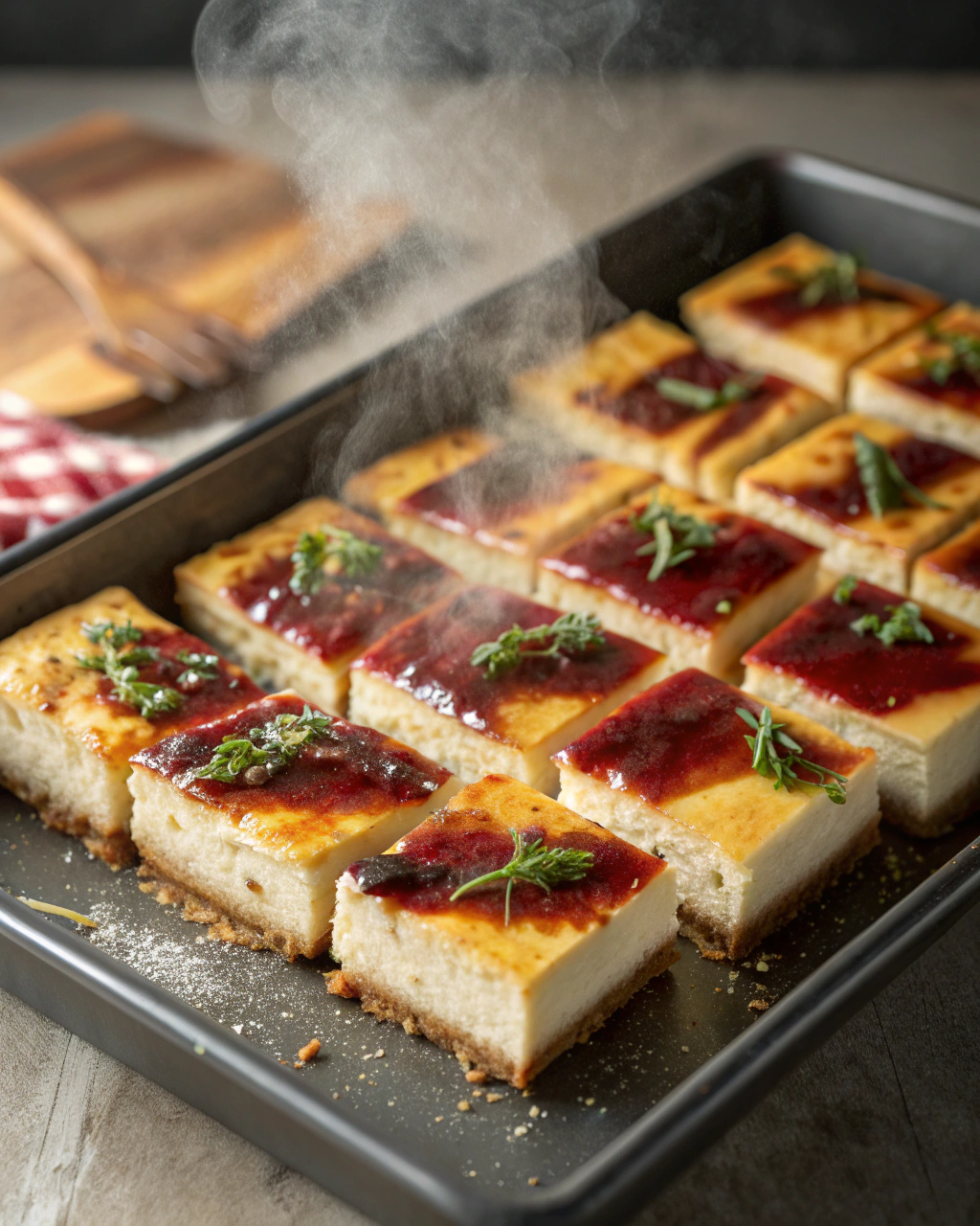 Cheesecake Bars That Disappear From the Tray