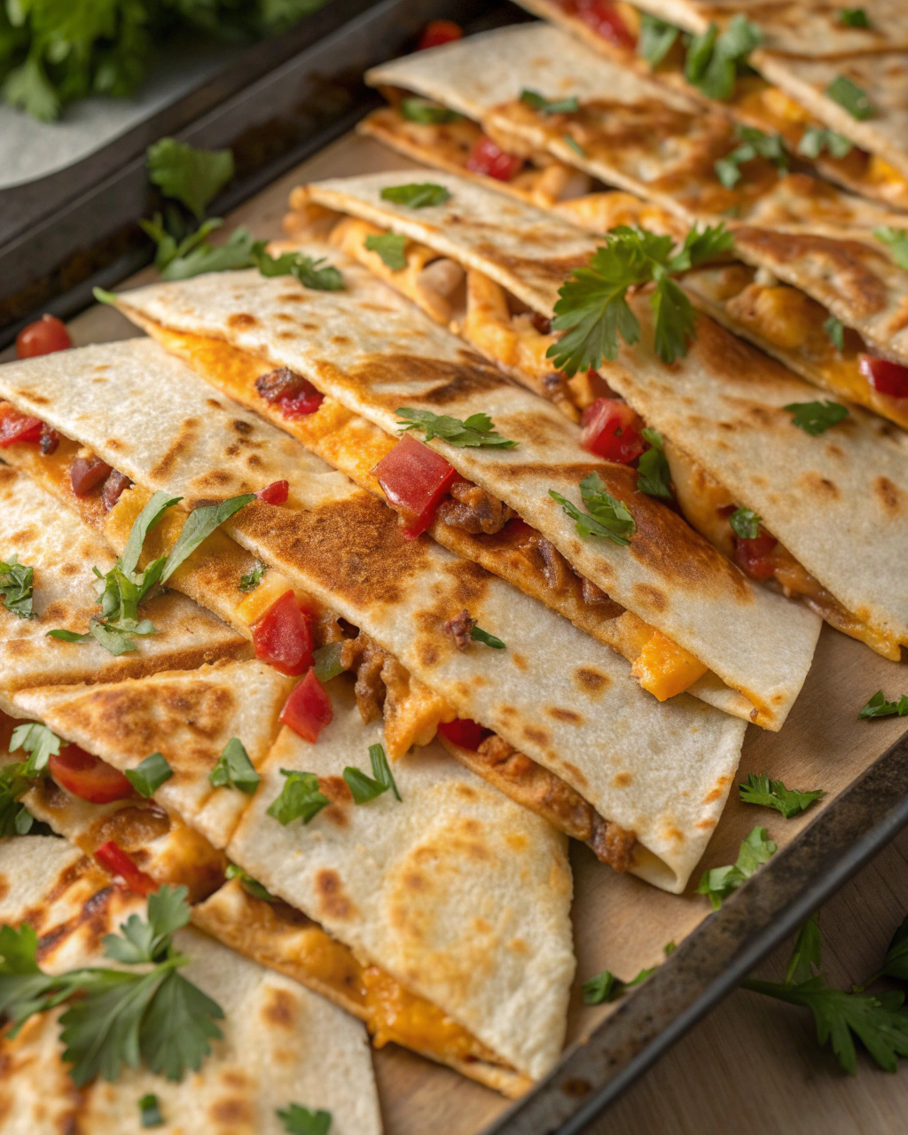 Cheesy Quesadillas That Stretch for Miles in Just 5 Minutes