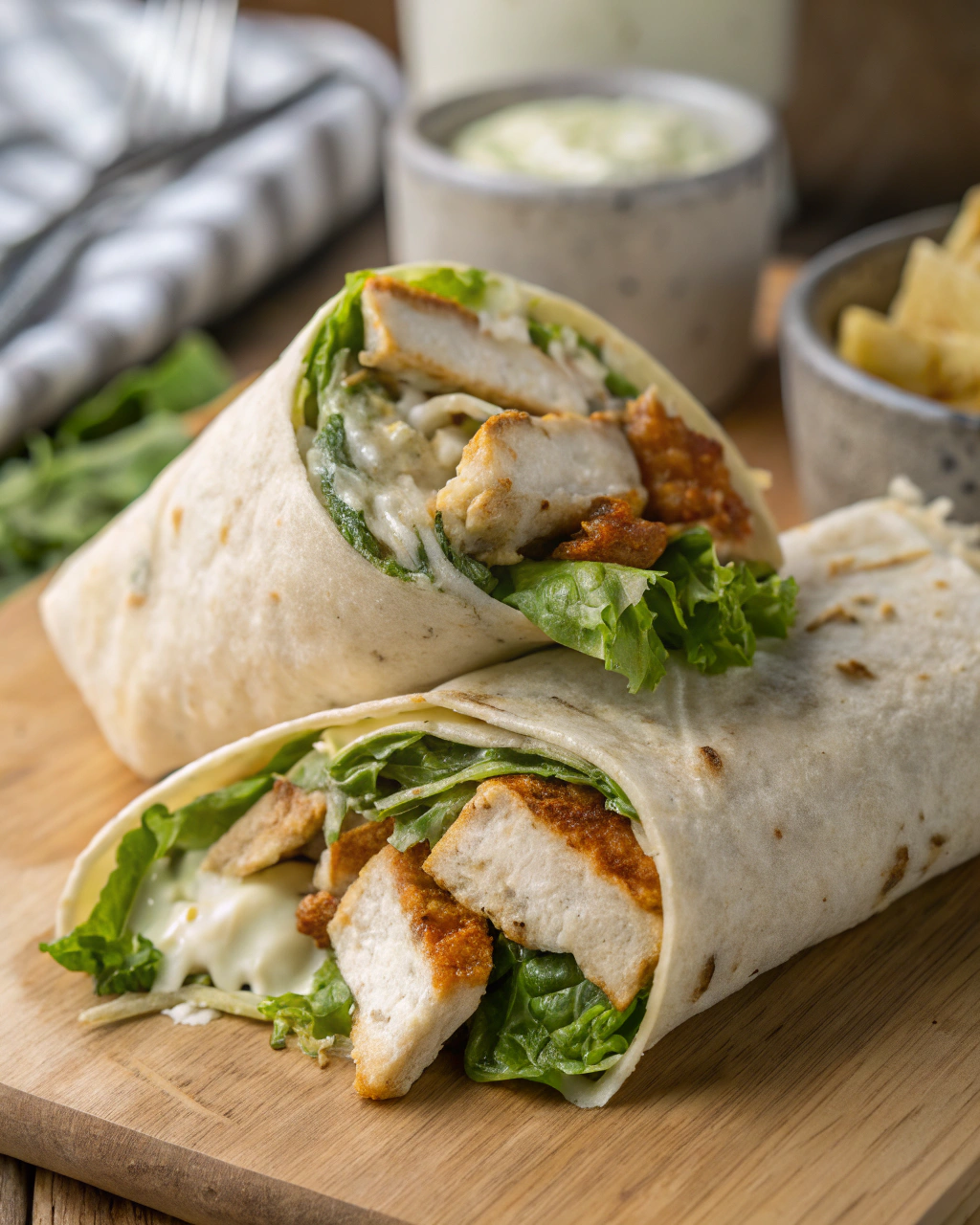 Chicken Caesar Wraps You’ll Want for Lunch Every Day