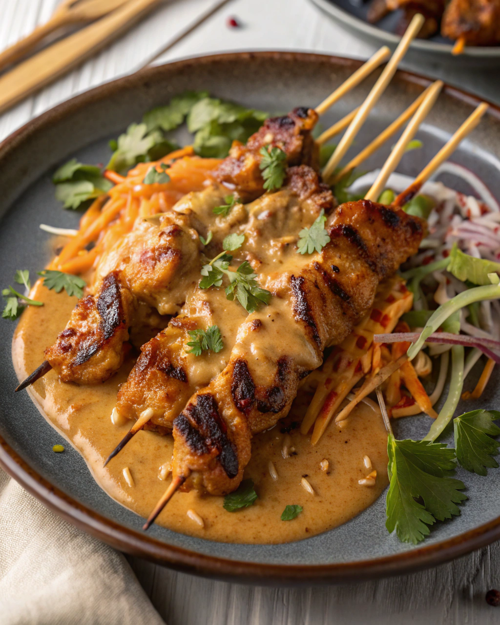 Chicken Satay with Peanut Sauce – Asian Recipes for Dinner