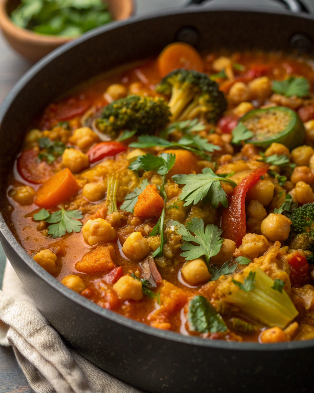 Chickpea and Vegetable Curry – Vegan Recipes for Dinner