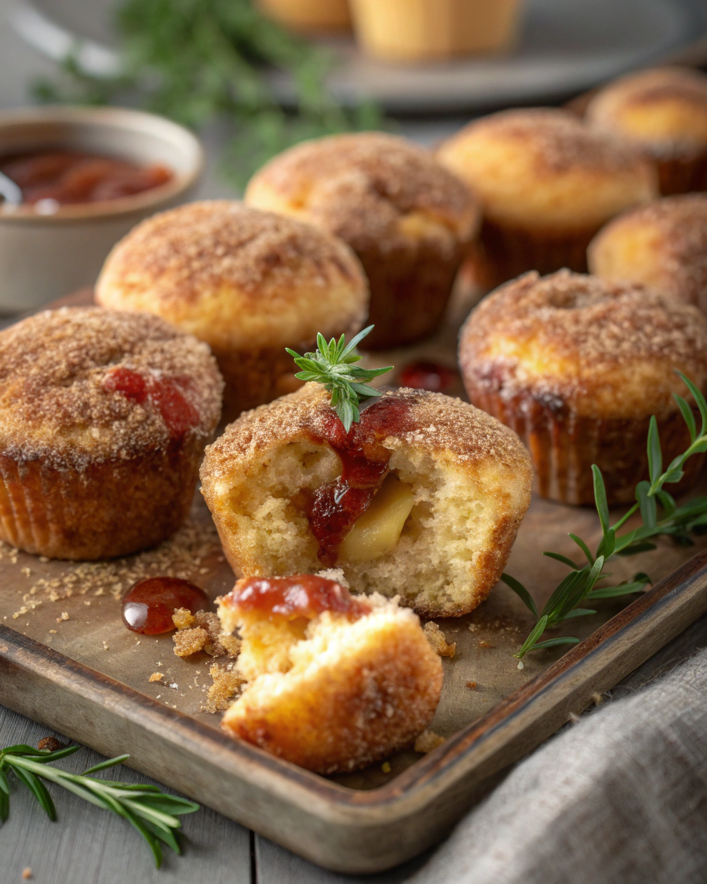 Cinnamon Sugar Donut Muffins (15 Minutes)