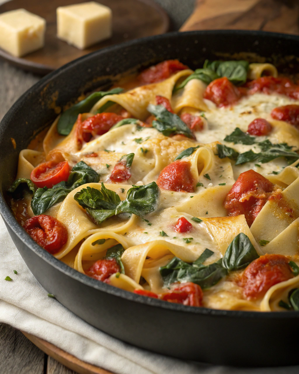 Creamy Tomato and Spinach Pasta – Simple Recipes for Dinner