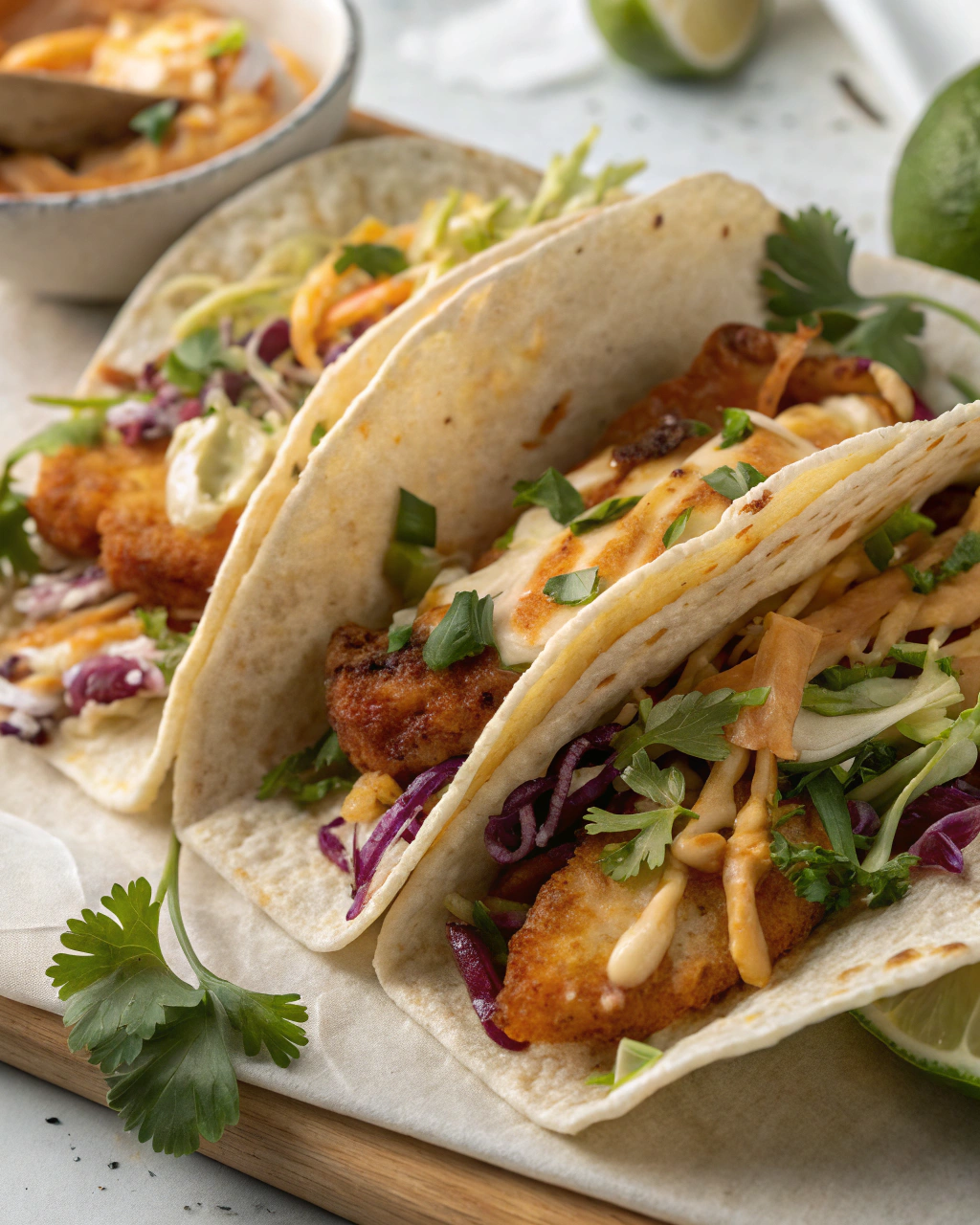 Crispy Fish Tacos with Cabbage Slaw – Flavorful Recipes for Dinner