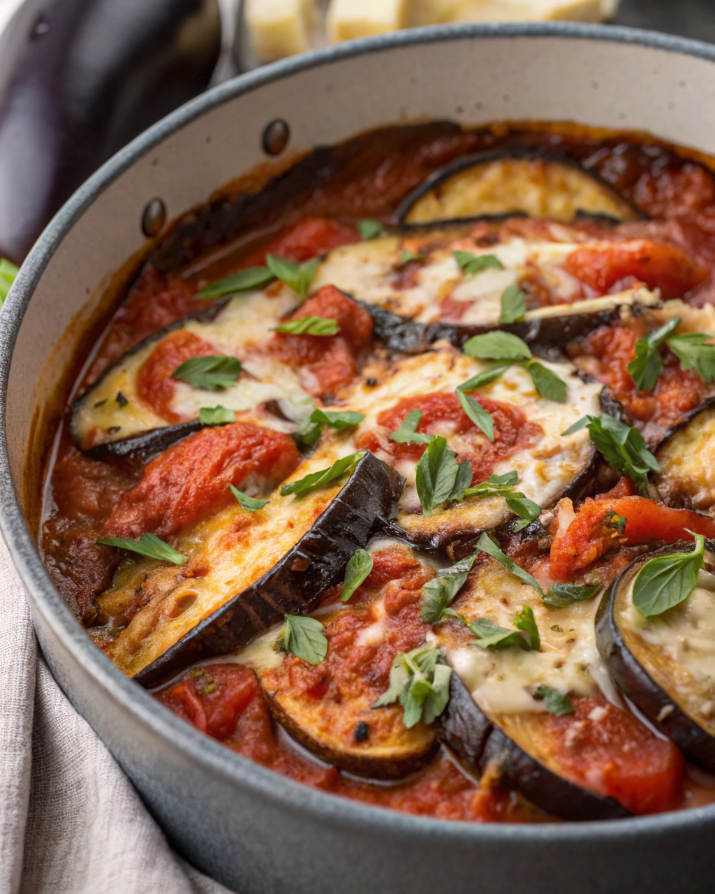 Eggplant and Tomato Stew – Mediterranean Recipes for Dinner