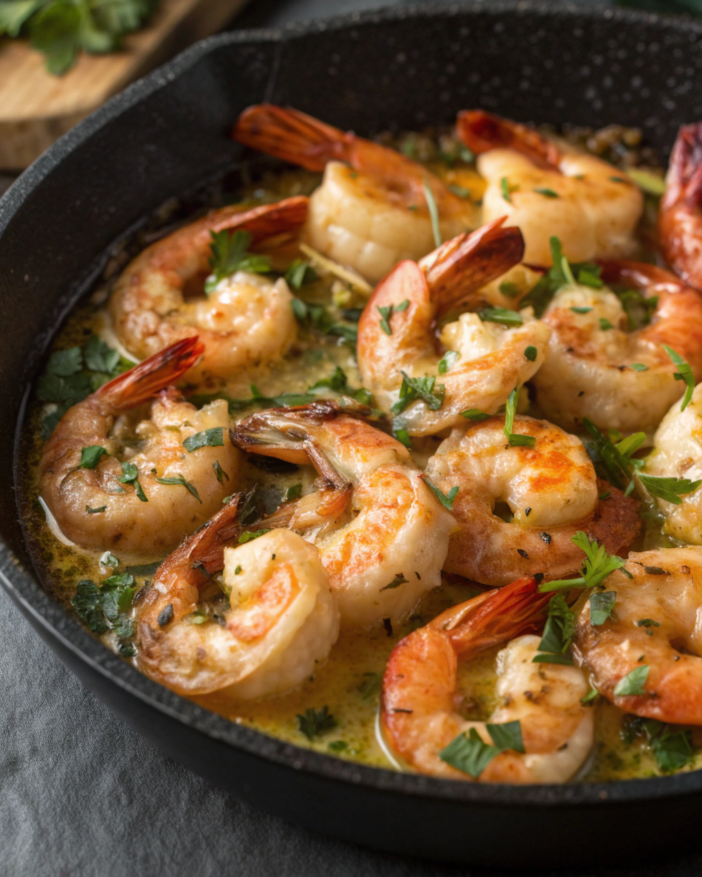 Garlic Butter Shrimp That’s Ready Before Your Pan Heats Up