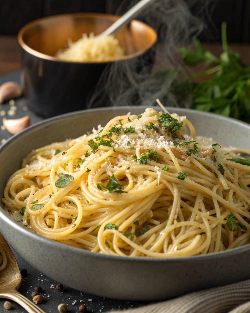 Garlic Butter Spaghetti – Simple Recipes for Dinner