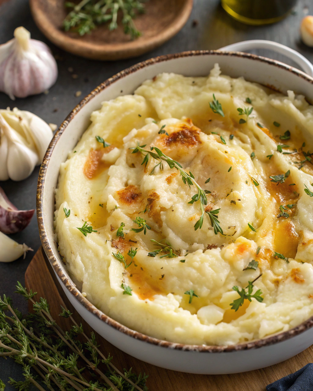 Garlic Parmesan Mashed Potatoes (20 Minutes)