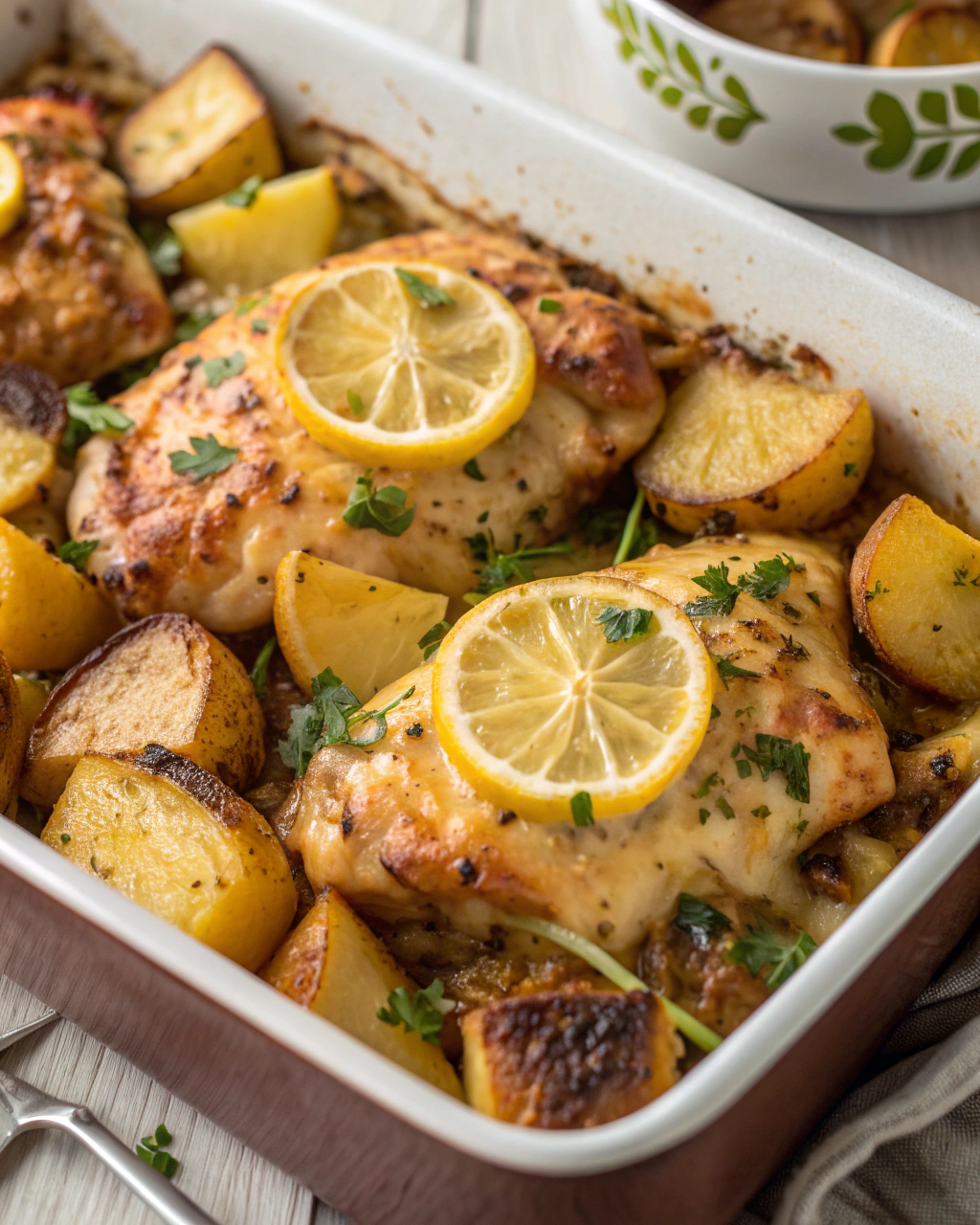 Greek Lemon Chicken with Potatoes – Mediterranean Recipes for Dinner