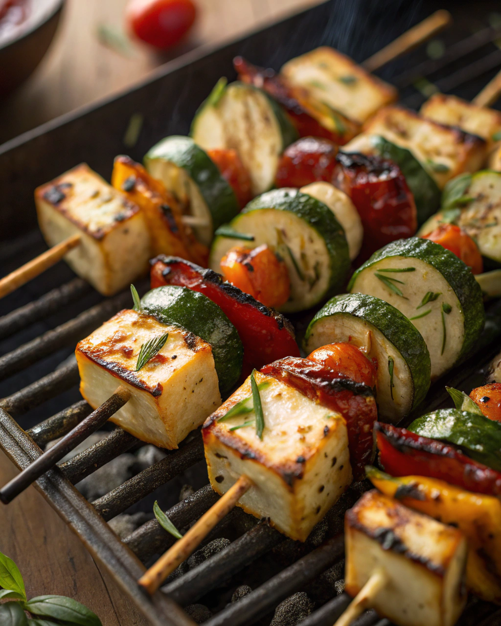 Grilled Vegetable Kebabs – Summer Recipes for Dinner