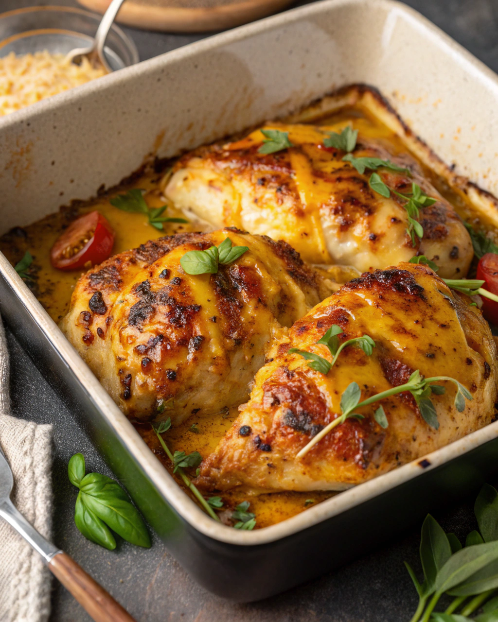 Honey Mustard Baked Chicken – Healthy Recipes for Dinner