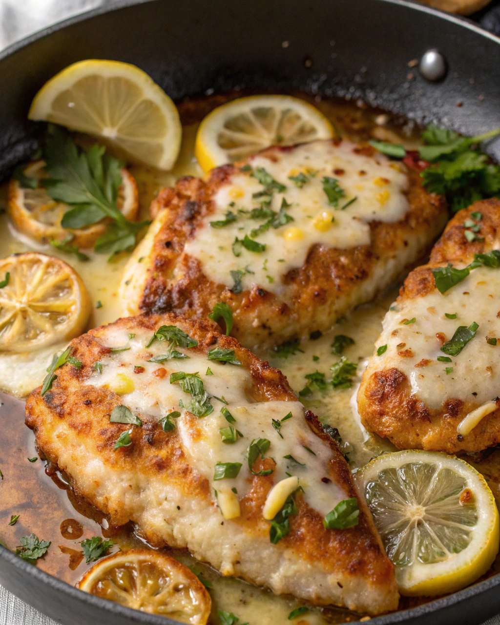 Lemon Garlic Chicken Cutlets (15 Minutes)