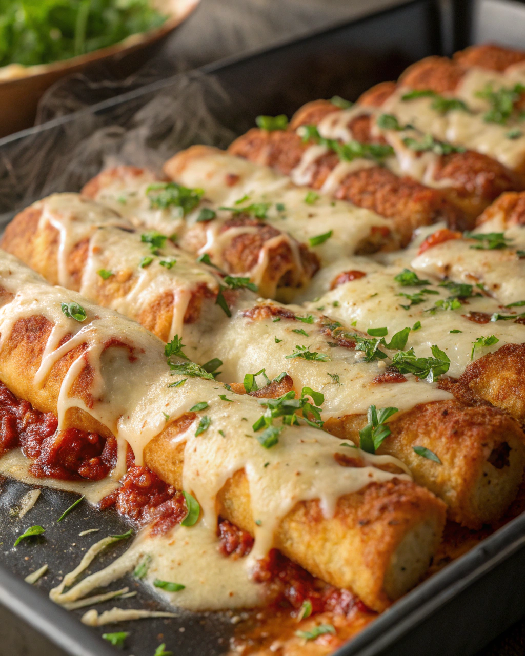 Mozzarella Sticks That Stretch for Miles