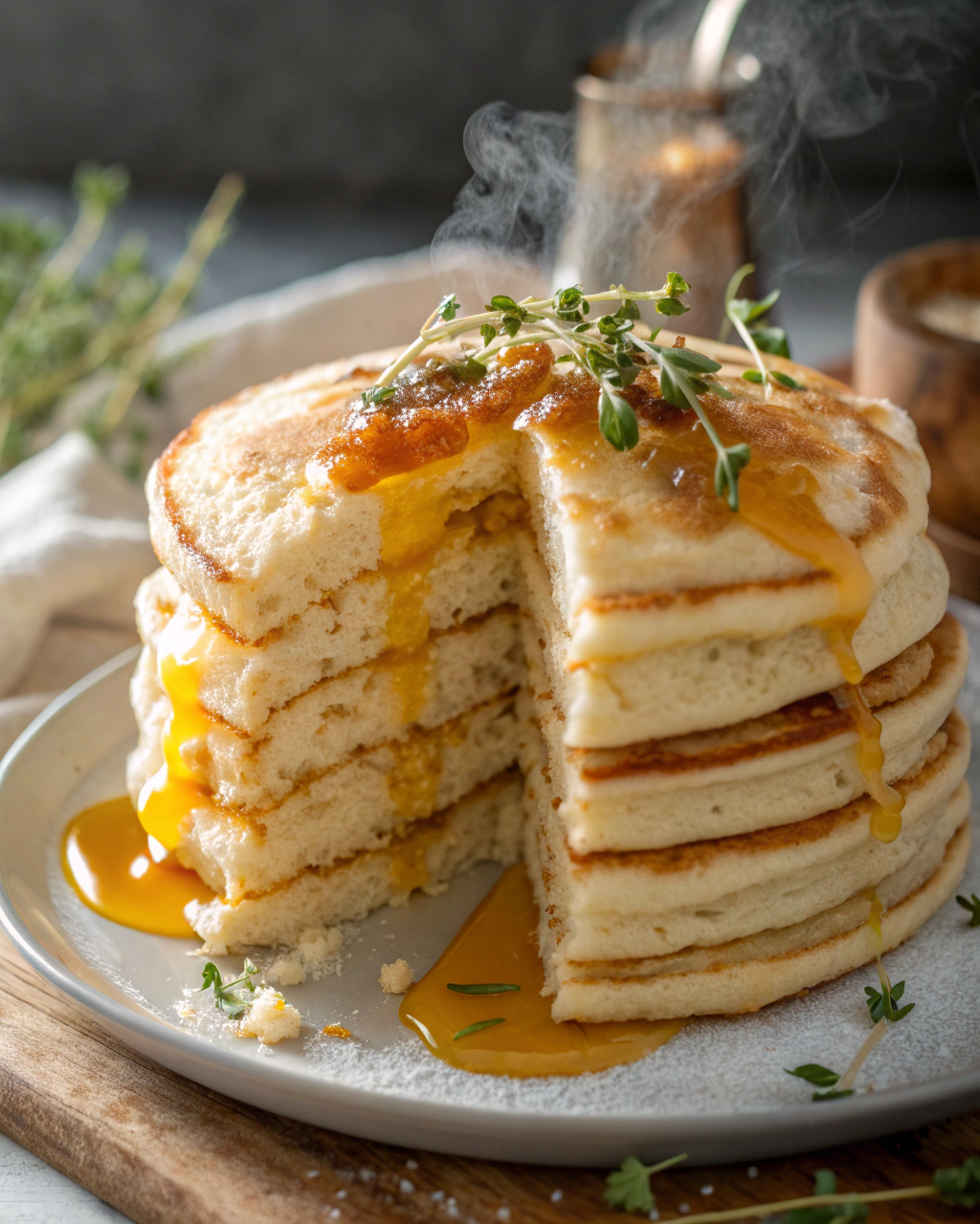 Pancakes So Fluffy They’re Like Eating Clouds