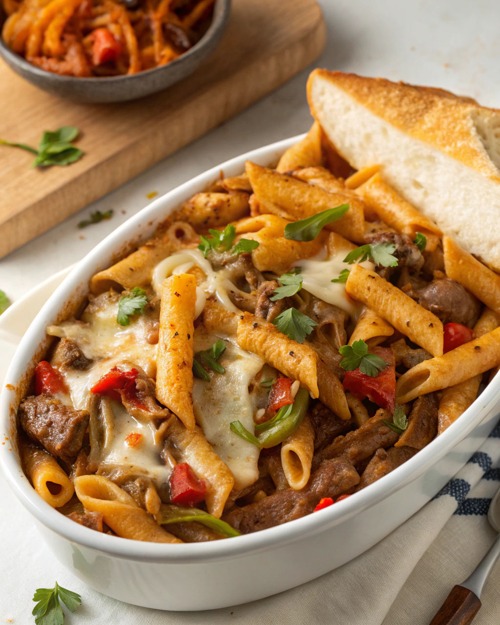 philly-cheesesteak-pastaj
