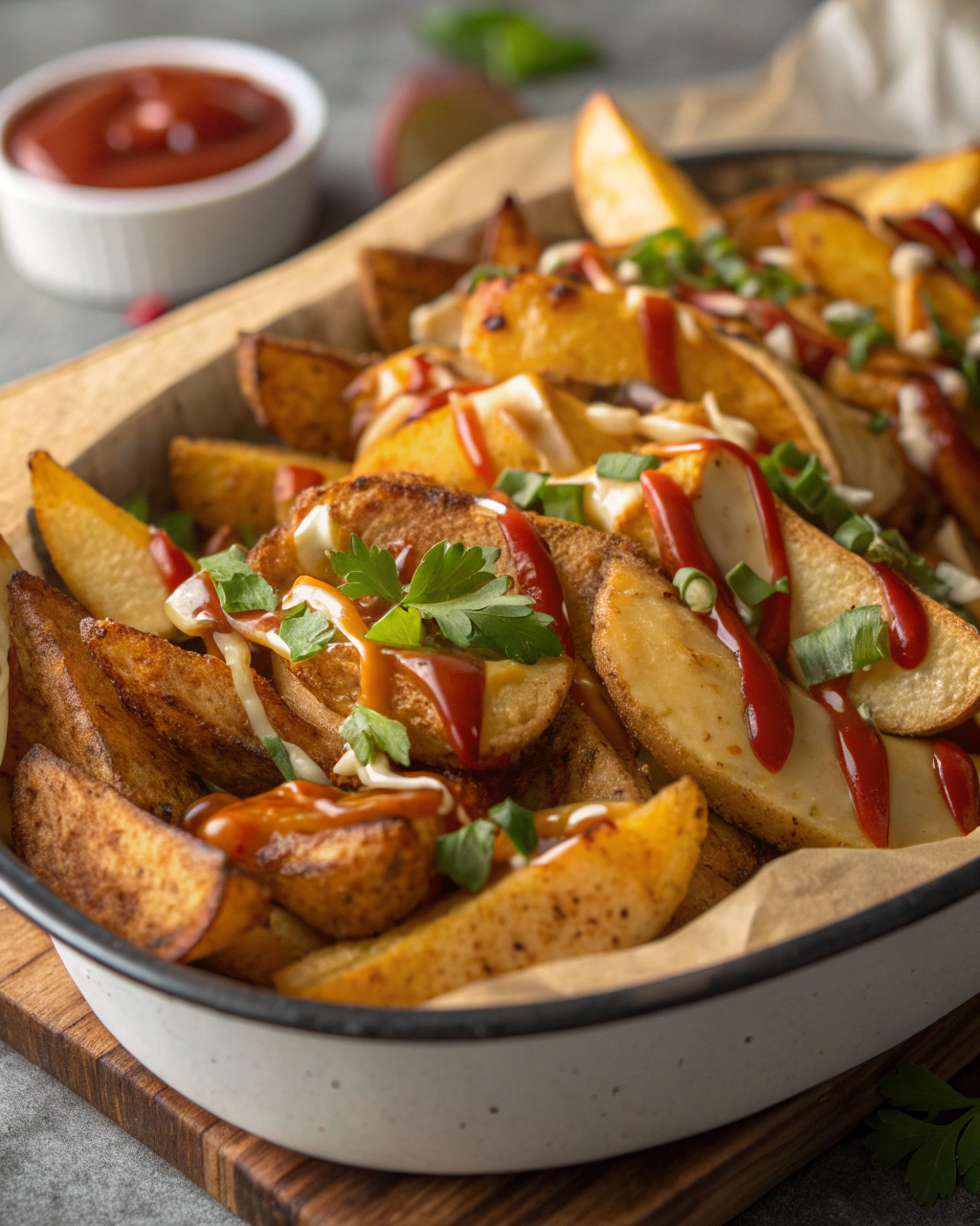 Potato Wedges That Are Crispy Every Time
