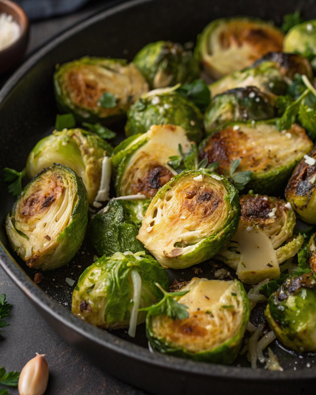 Roasted Brussels Sprouts with Garlic – Simple Recipes for Dinner
