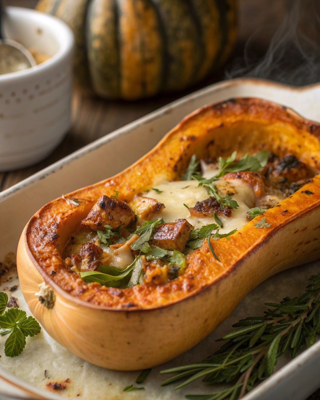 Roasted Butternut Squash with Herbs – Simple Recipes for Dinner