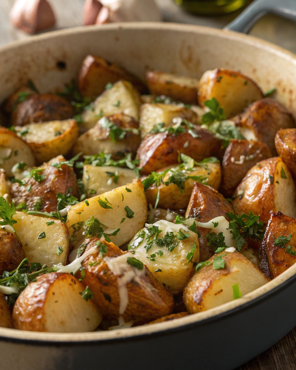 Roasted Potatoes with Garlic and Herbs – Simple Recipes for Dinner