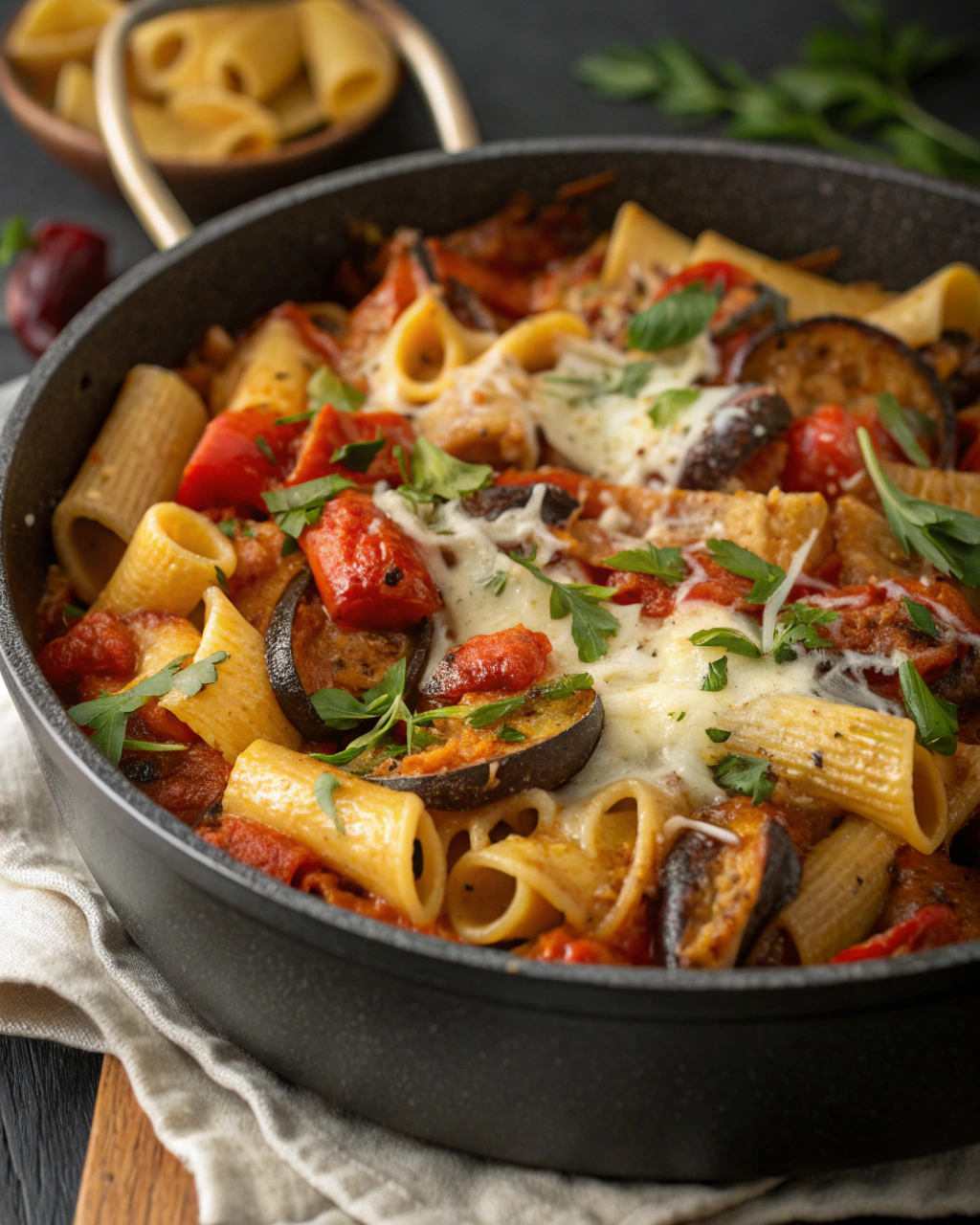 Roasted Vegetable Pasta – Easy Vegetarian Recipes for Dinner