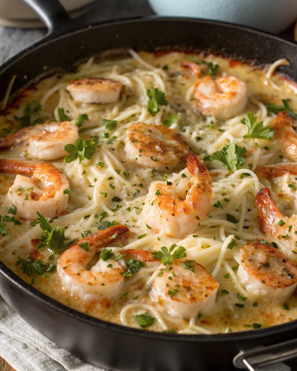 Shrimp Scampi That’s Perfect for Date Night