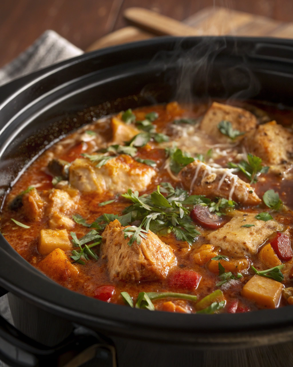 Slow Cooker Chicken Stew – Winter Recipes for Dinner