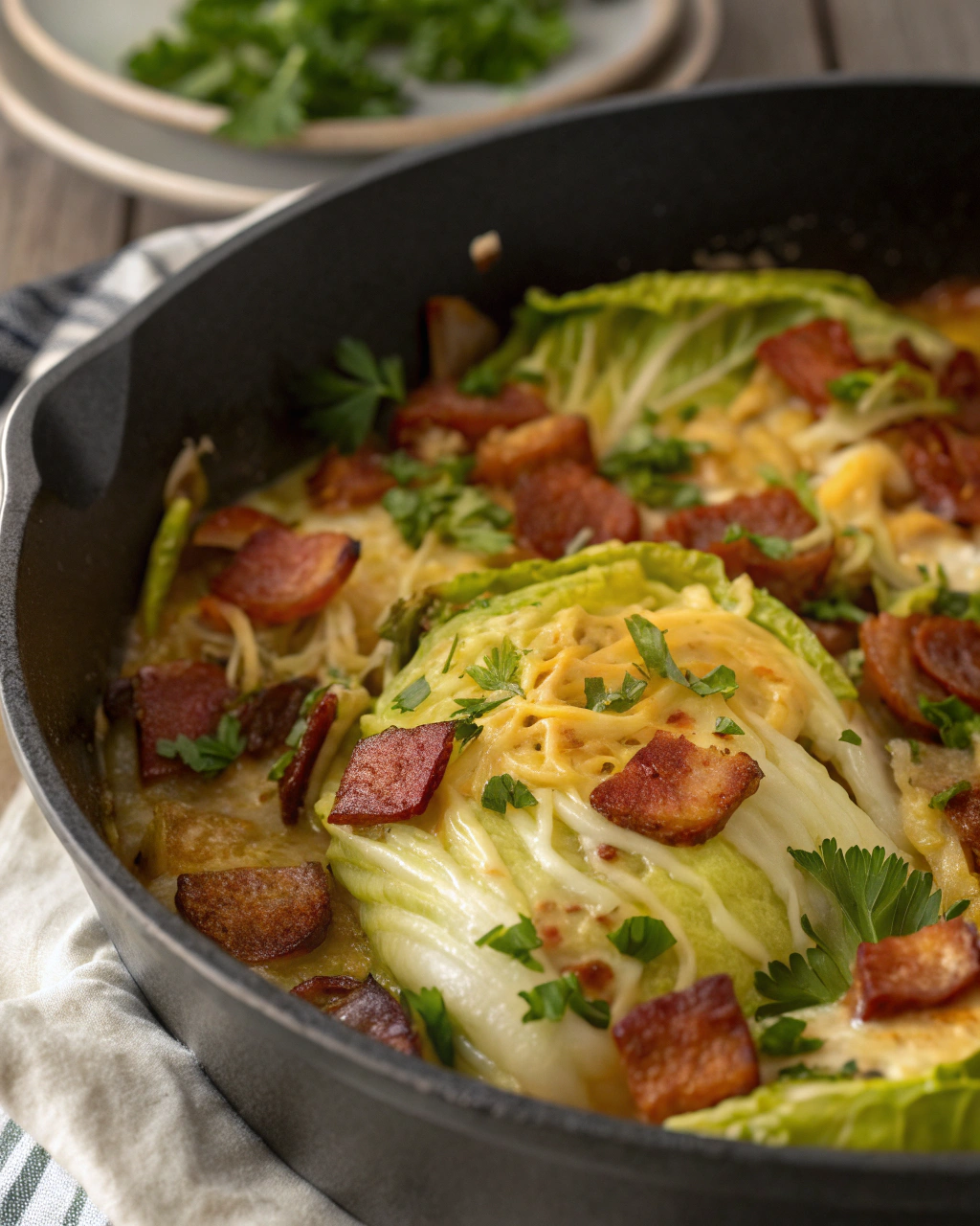 Southern Fried Cabbage with Bacon (20 Minutes)