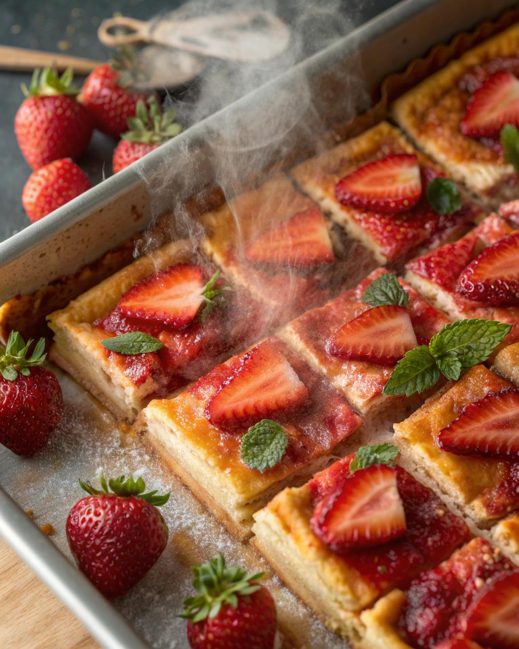 Strawberry Shortcake Bars (20 Minutes)