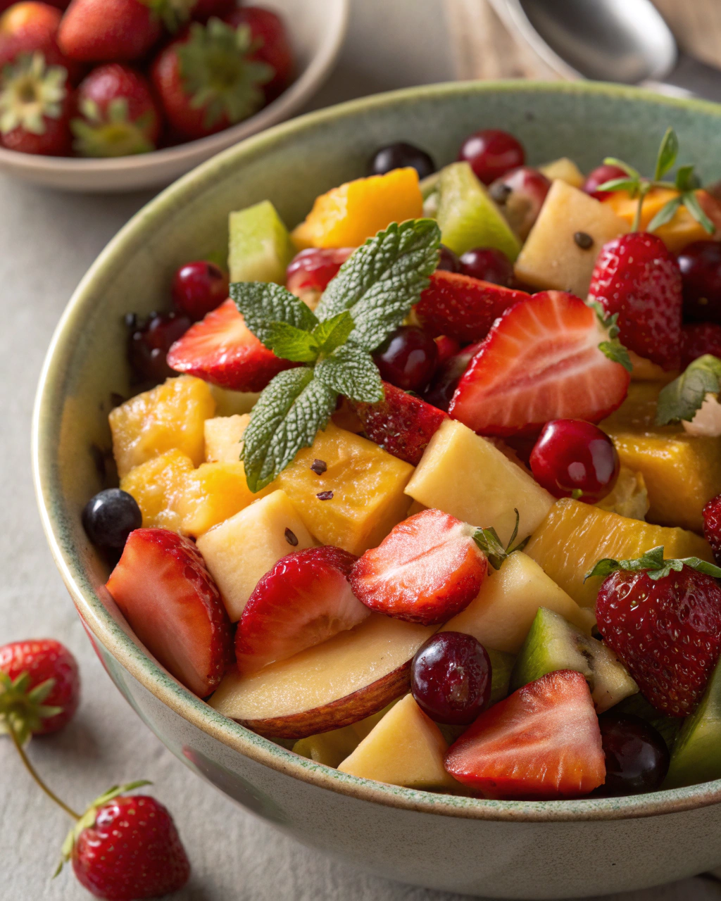 Summer Fruit Salad That’s a Burst of Sunshine