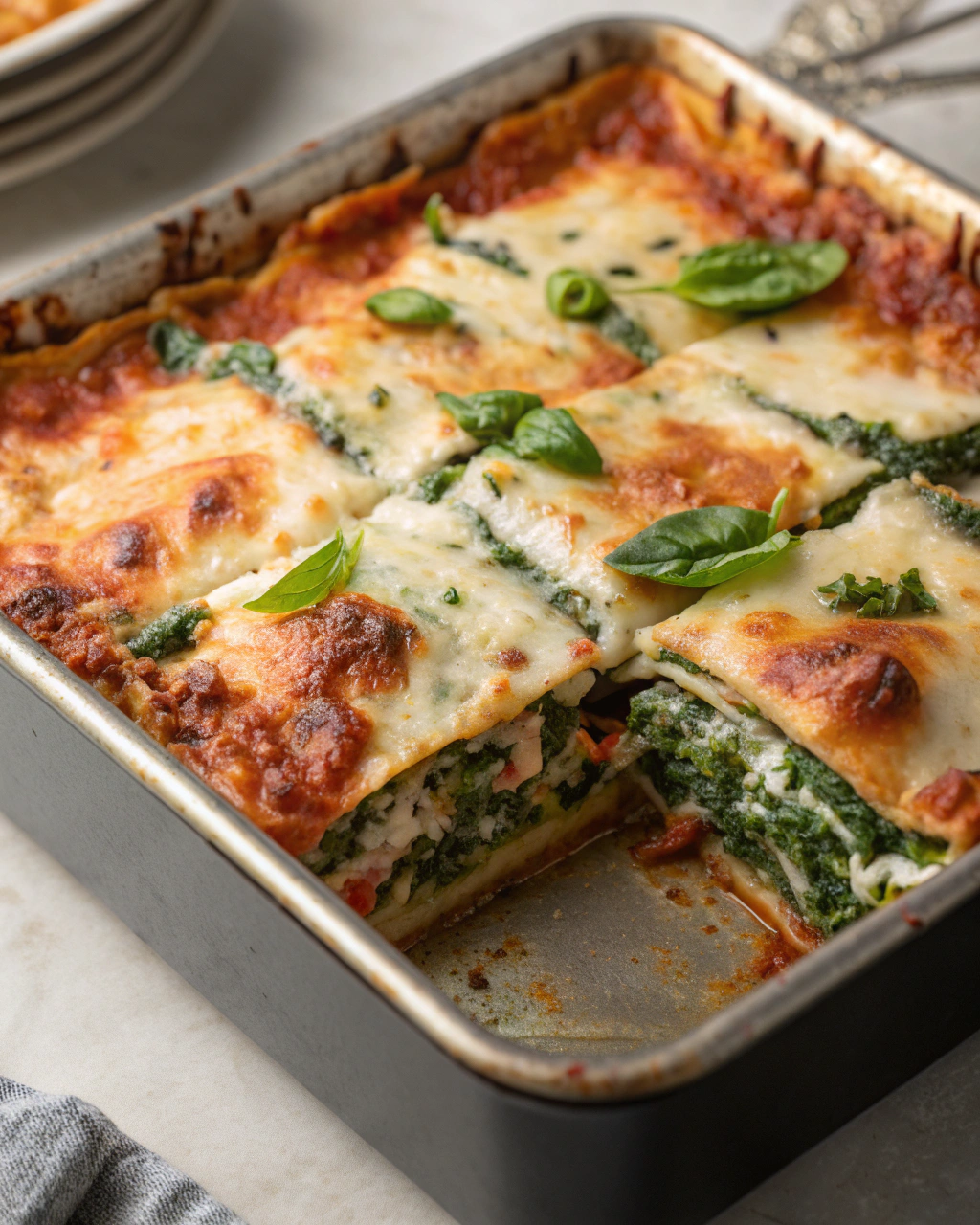 Vegetable Lasagna with Spinach and Ricotta – Comfort Recipes for Dinner