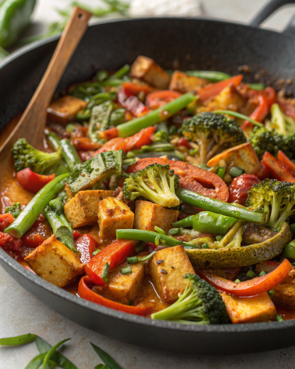 Vegetable Stir Fry with Garlic Sauce – Vegan Recipes for Dinner