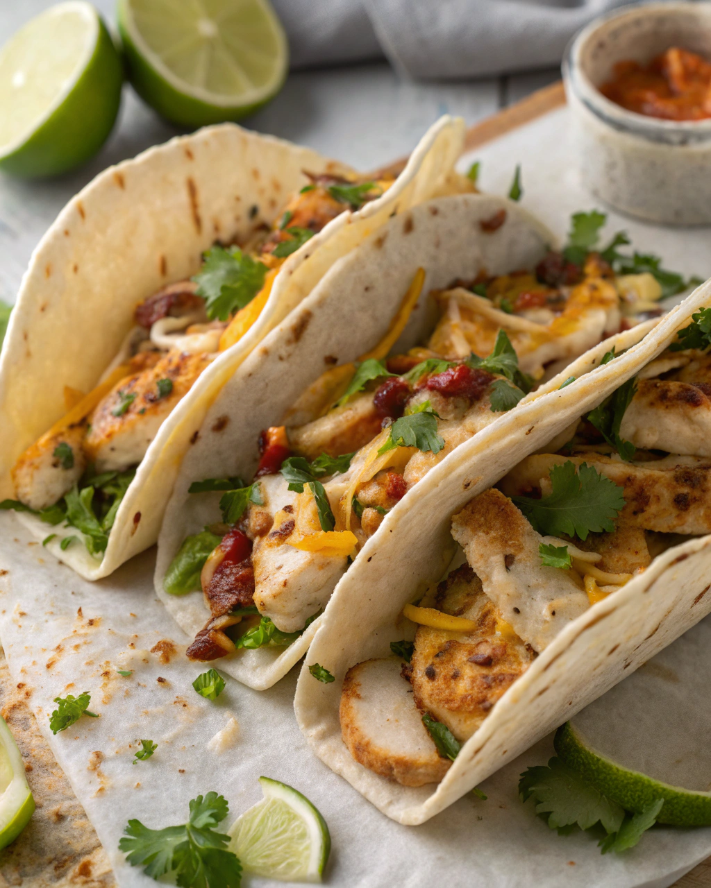 Zesty Lime Chicken Tacos (15 Minutes)