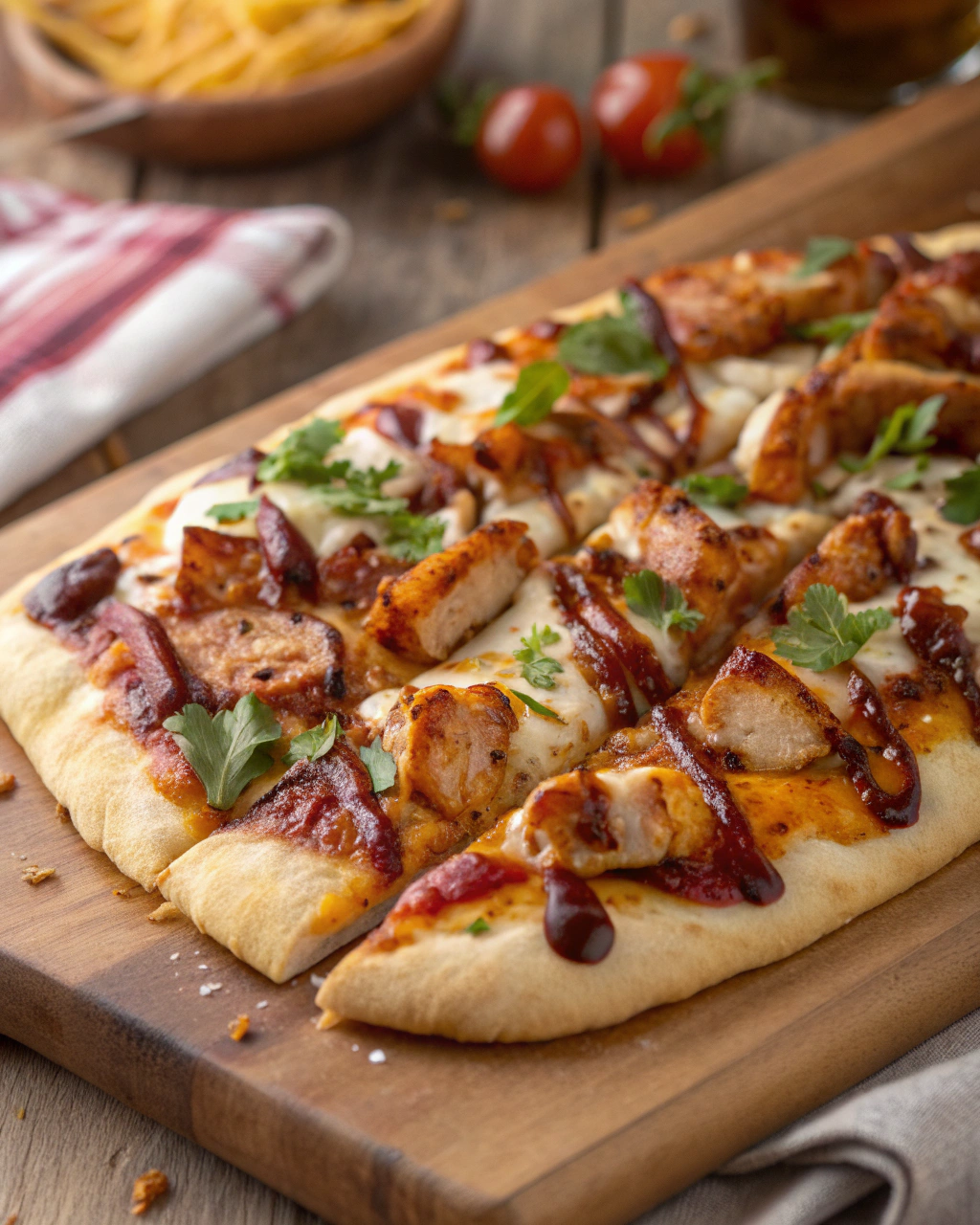 BBQ Chicken Flatbread – Easy Recipes for Dinner