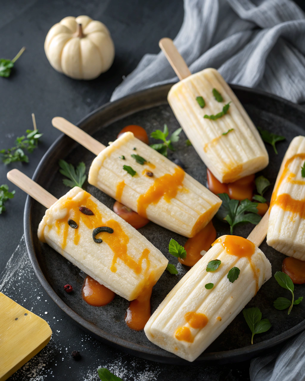 Boo-Nana Pops (Frozen Banana Ghosts) – fun Halloween banana pops for kids