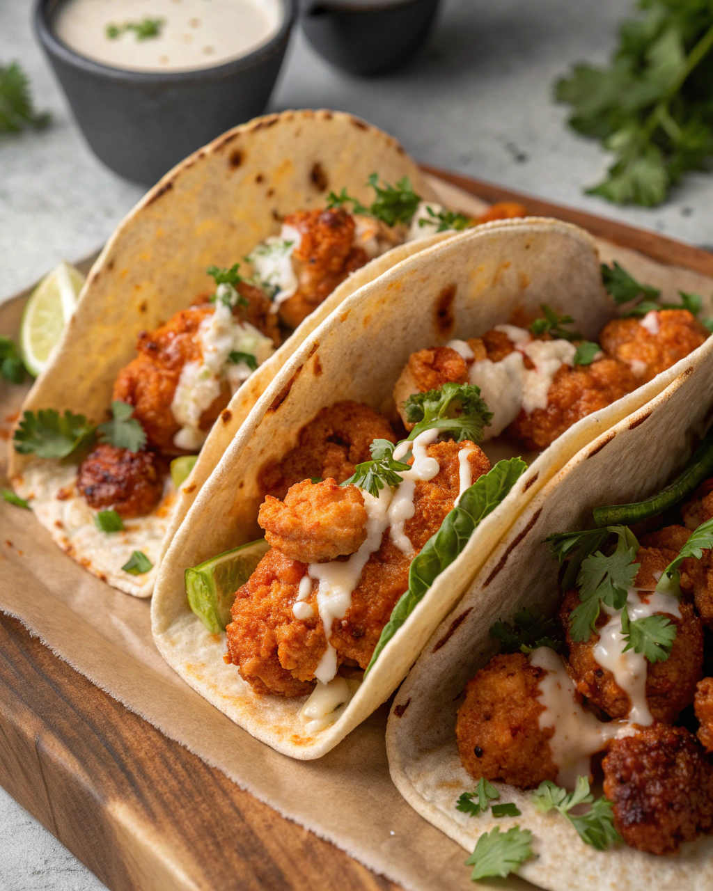 Buffalo Cauliflower Tacos – Quick Dinner Ideas