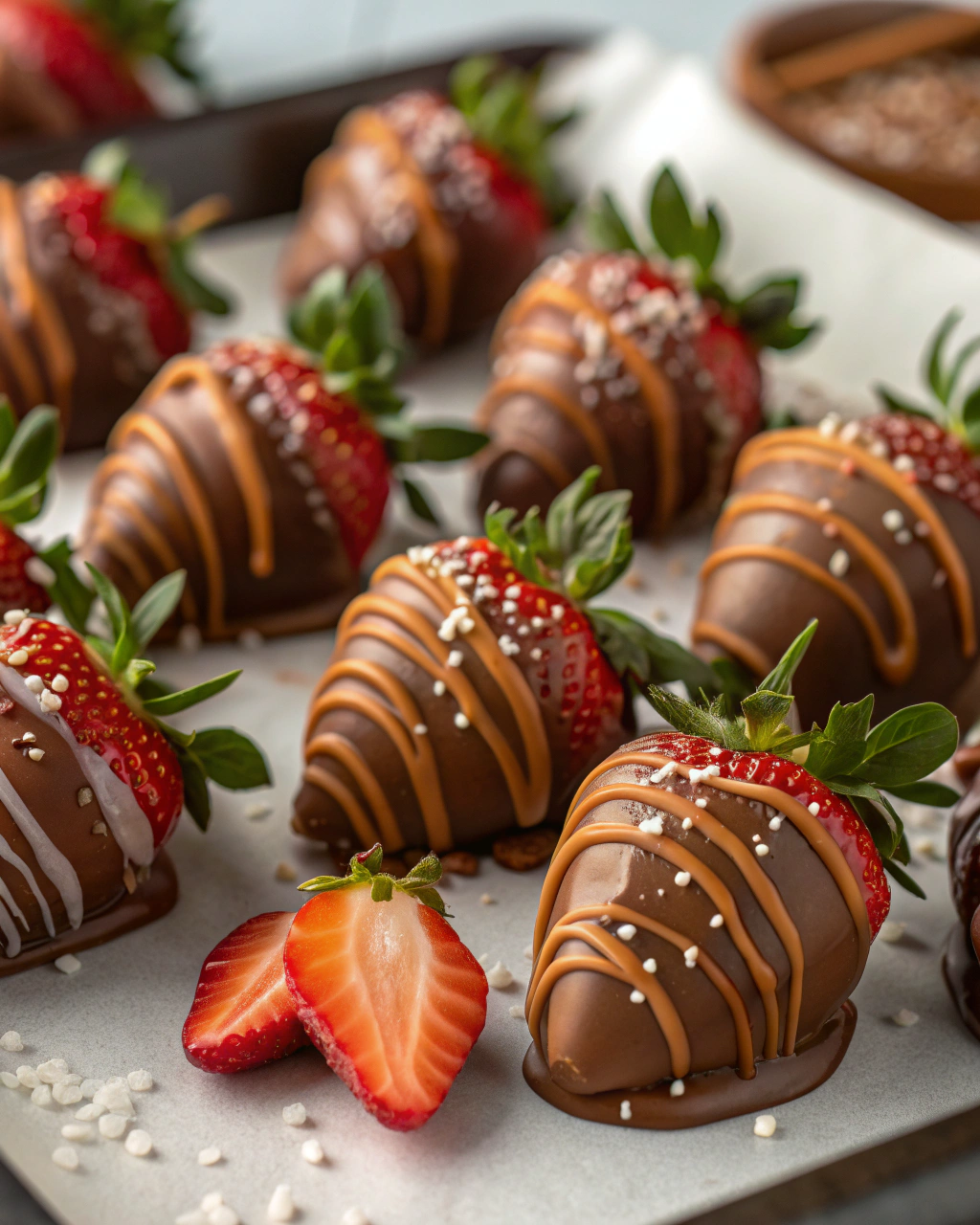 caramel-drizzled-chocolate-strawberriesj