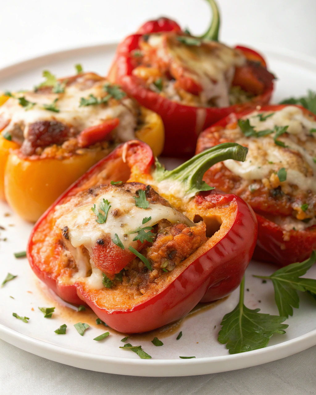 chicken-parmesan-stuffed-peppersj
