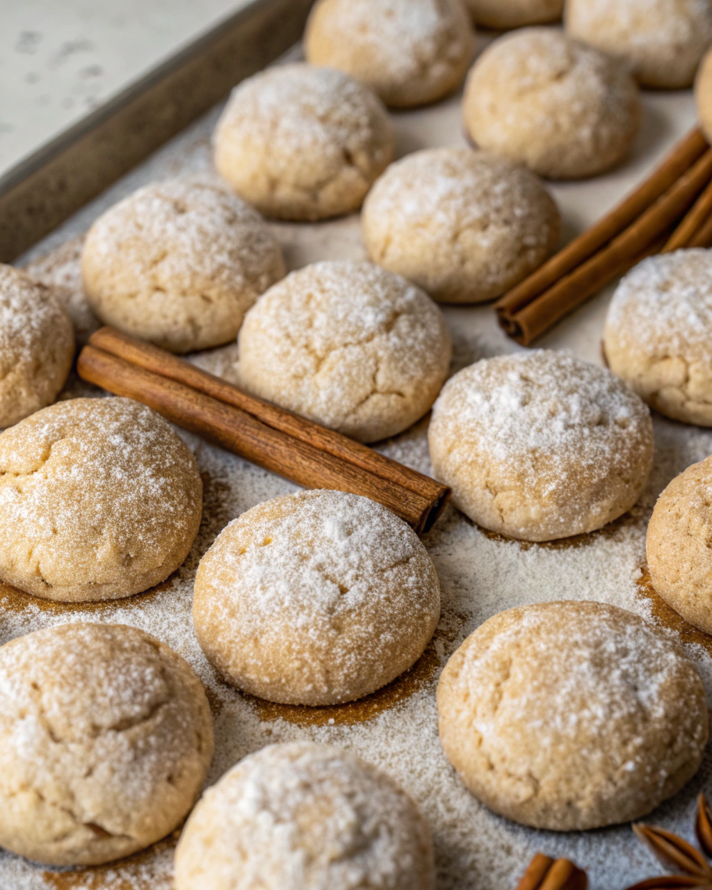Cinnamon Mexican Wedding Cookies