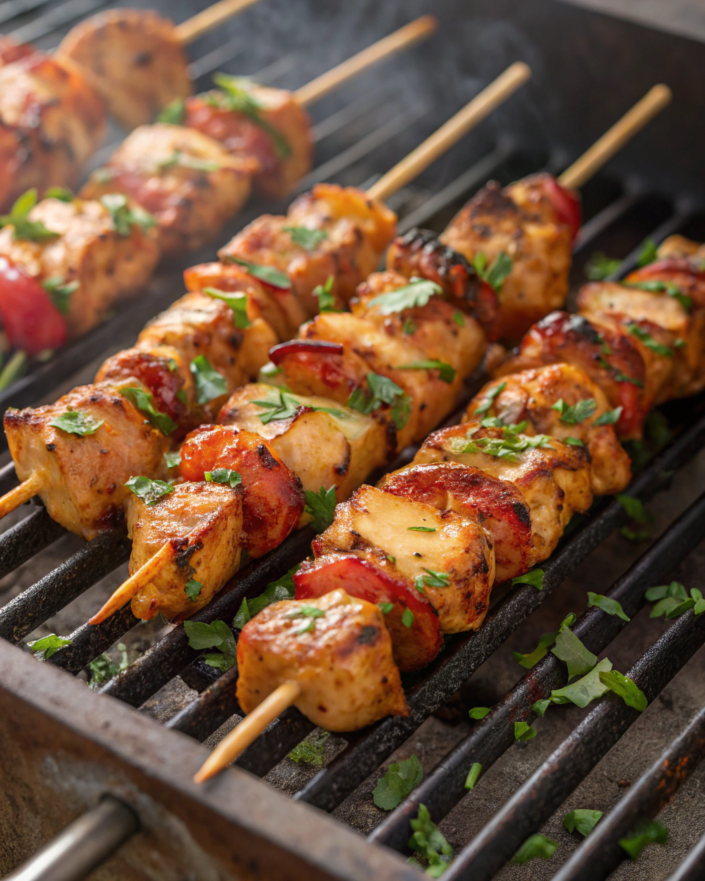 Cowboy Butter Chicken Skewers