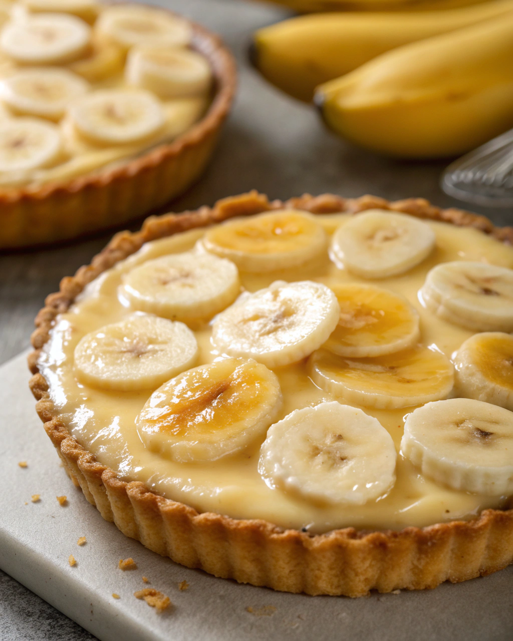 Creamy Mini Banana Pudding Pies