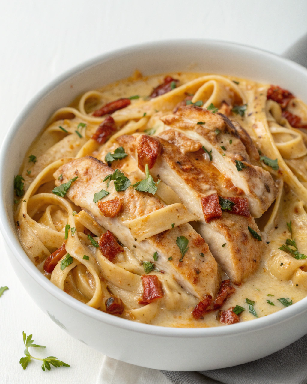 creamy-tuscan-chicken-pastaj