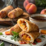 crispy-peach-cobbler-egg-rollsj