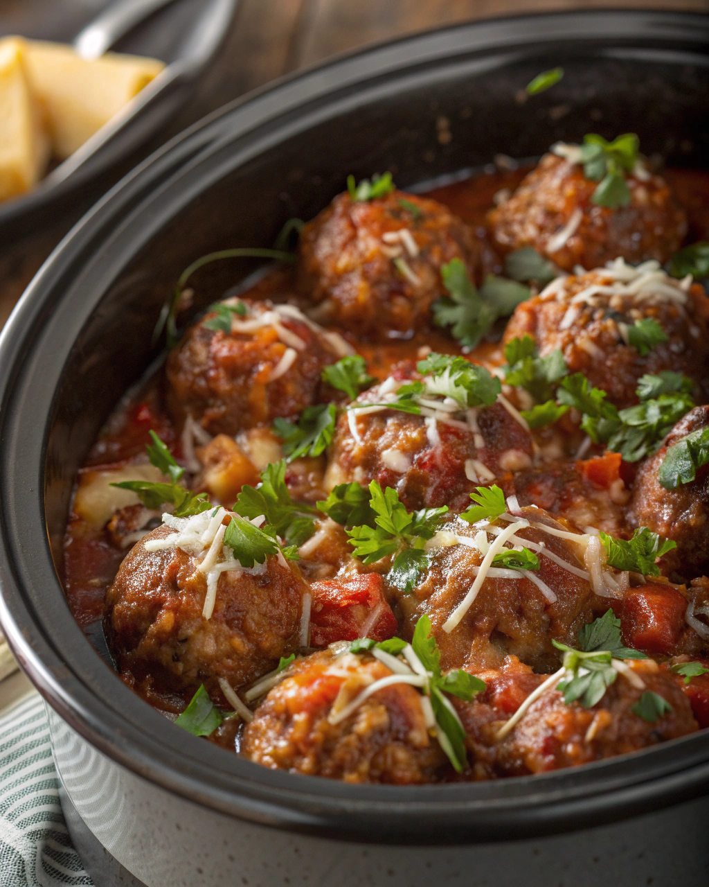 Crock Pot Hawaiian Meatballs