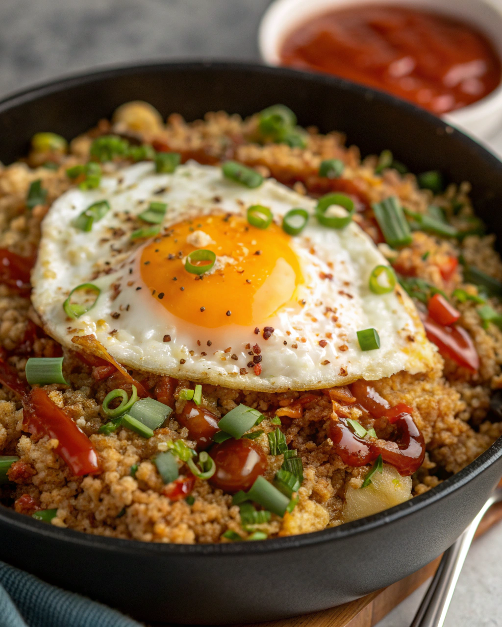 Egg Fried Quinoa – 20 Minute Dinner Recipes