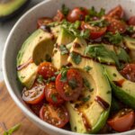 Fresh Avocado and Tomato Pesto Salad fresh-avocado-and-tomato-pesto-saladj