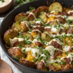 gourmet-smashed-potatoes-with-creamy-herb-saucej