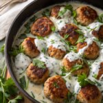 greek-chicken-meatballs-with-homemade-tzatziki-sauce-j