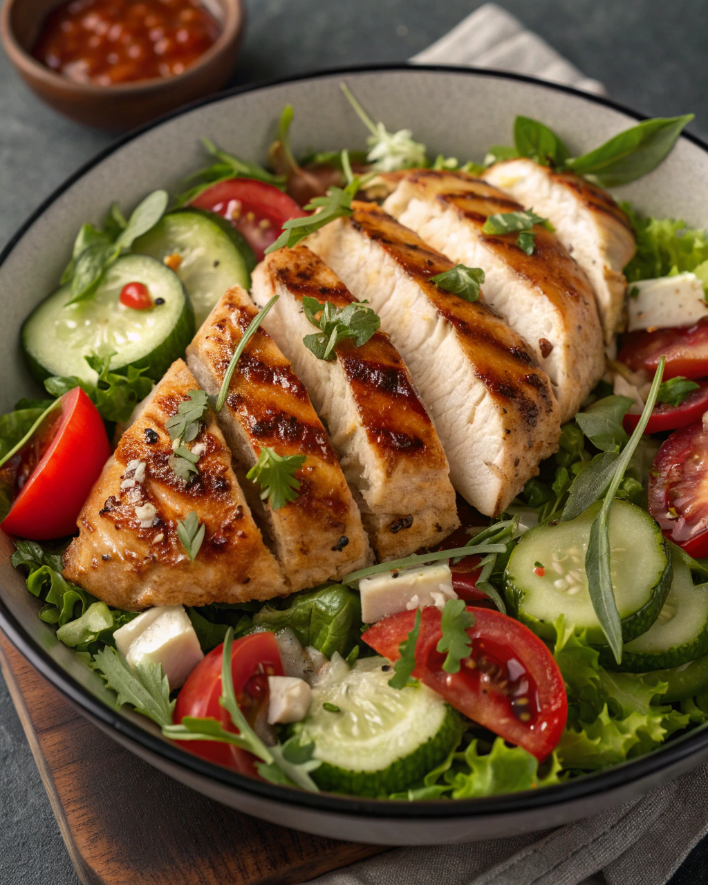 grilled-chicken-with-tomato-cucumber-saladj